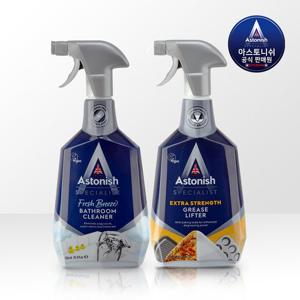 아스토니쉬 배스룸 클리너 750ml+기름때 클리너 750ml