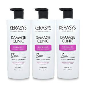 케라시스 데미지 클리닉 단백질 샴푸 750ml X 3개