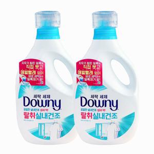 다우니 프리미엄 액체형 실내건조 세탁세제 1.9L x2개