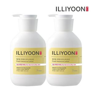 (NEW)일리윤 프레쉬모이스춰 로션 350ml 2입