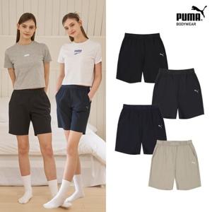 [푸마] 베이직 우븐/시어서커 홈웨어 여성 5부 팬츠 4종세트(090-110size)