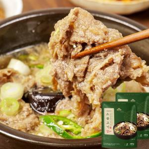 집밥장인 참이맛 소불고기 더 블랙 600g 2팩 [냉동]