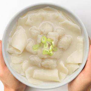 [강원도 감자별미] 감자옹제비 (옹심이+수제비) 14인분 (1.05kg×2팩/ 소스14봉)