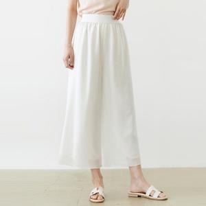 [데드라](~99size)센트쉬폰와이드팬츠 PTD3034_DO