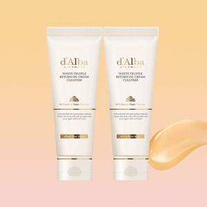 [달바] 화이트 트러플 리턴 오일 크림 클렌저 (튜브형) 100ml+100ml