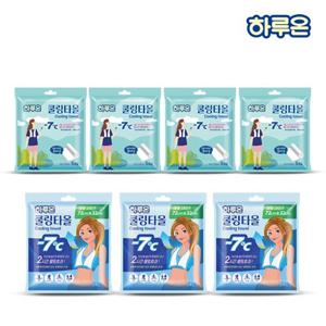 하루온 냉타올 아이스 쿨링타올(일반형20매, 대형 15매)/쿨링시트 -7도 쿨 냉각시트 2시간 지속