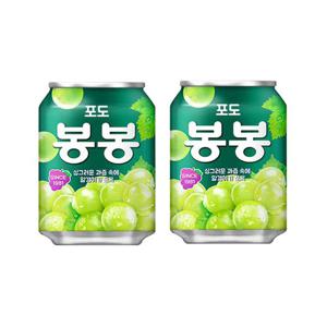 해태 포도봉봉 238ml x 24개 청포도 과채음료