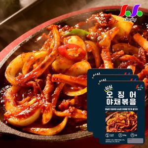 싱싱 오징어 야채볶음 (덮밥용) X 3팩