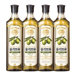 [사조대림] 해표 올리브유 900ml 4개