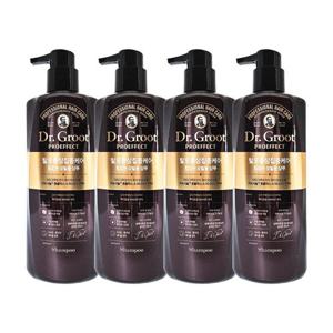 [닥터그루트][홈쇼핑 최신상] 닥터그루트 탈모 집중 케어 샴푸 500ml 4개 힘없는 모발용