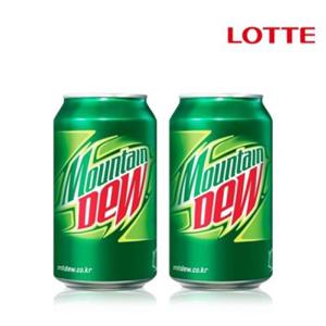 롯데칠성 마운틴듀 355mL 24캔