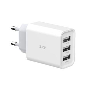 스카이 필 18W USB 멀티 3포트 충전기 일반 저속 어댑터 C3