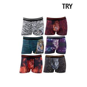 [TRY]남성 호랑이 나염 드로즈 6종 택1