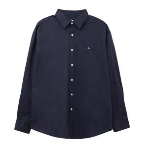 [리빌모아]남녀공용 봄 긴팔 남방 맨투맨 자켓 니트 바람막이 티셔츠 자수 셔츠FL-SHA-Q017-곤색