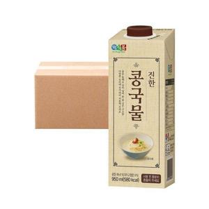 갤러리아_정식품 진한 콩국물 950ml 12입