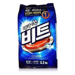 비트 가루 세탁 세제 3.2kg (W7F7FAB)