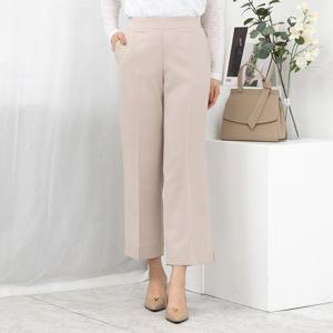 여성 엄마옷 뒷 밴딩 일자 정장바지 PN403108 중년여성의류/50대/60대/마담/빅사이즈/할머니옷