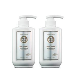 [댕기머리] 손상/모발집중케어 한방 트리트먼트 500ml 2개