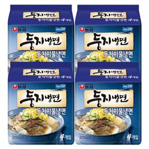 농심 둥지 동치미 물냉면 161g X 16봉