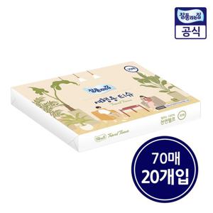 잘풀리는집 여행용 티슈 70매 20개
