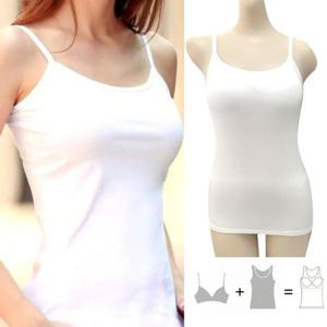 [마이핏]노와이어 모달 브라탑 나시 캡나시 브라런닝 나시티 원피스 홈 노브라웨어