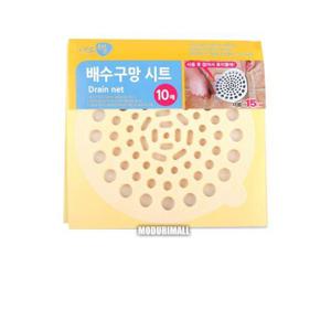 욕실용품 배수구망 시트10매 배수구덮개 배수구거름망 일회용배