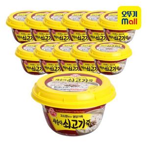 [오뚜기] 새송이쇠고기죽 285g 12개