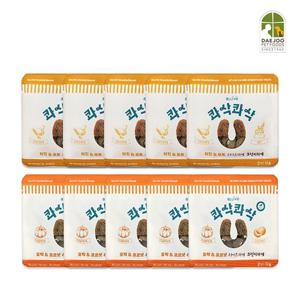 [체험팩]올리브 독 콰삭콰삭 치킨&오트 5팩 + 호박&코코넛 5팩 12g (10팩)
