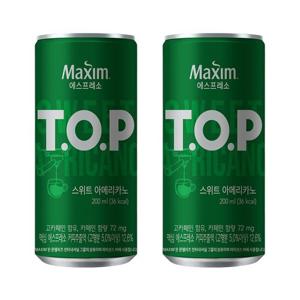티오피 TOP 스위트 아메리카노 200ml x 12개 캔커피