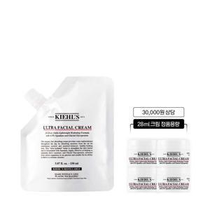 [6] 키엘 수분크림 리필 파우치 150ml 세트 (+28ml 정품용량)