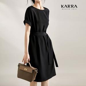 KARRA (77까지)에브리라운드원피스+벨트SET_A3F0944