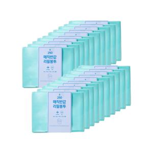 [다운로드 쿠폰적용가 21,120원] 매직캔 호환 리필봉투 250 20개 (무향)