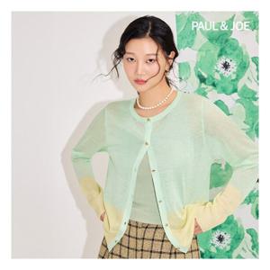 [폴앤조] 25SUMMER 시스루 투톤 가디건 3종(가디건3+이너1)