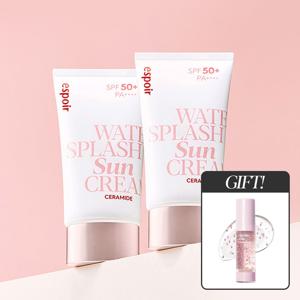 [APP전용][BEST] 워터 스플래쉬 선크림 세라마이드 1+1 (증) 글로우라이저