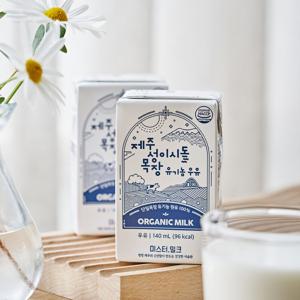 제주 성이시돌 목장 유기농 우유 멸균우유(140ml x 24입)