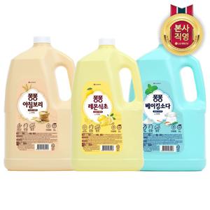 퐁퐁 베이킹소다/레몬식초/아침보리 설거지 주방세제 용기 3L x2개