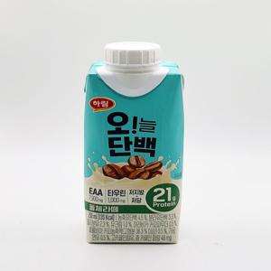 하림 오늘단백 돌체라떼 250ml 18개