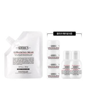 [6] 키엘 수분크림 리필 파우치 150ml 세트 (+디럭스 6종)