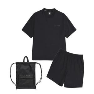 내셔널지오그래픽 N252UPB900 우븐 반팔 반바지 스트링백 3PCS 세트 4종 택1