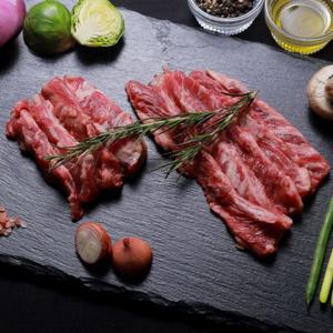 [마장동푸줏간]미국산 냉장 초이스등급 갈비살 200g(스킨포장)