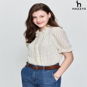 [25SS] 도트 크레이프 블라우스 HSSH5B502