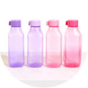 타파웨어 에코 사각 물병 1L 4P 퍼플/핑크 스포츠 아웃도어 물통 텀블러