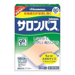 일본 사론 파스 샤론 80매 오리지날 부드러운