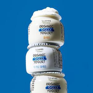 상하목장 유기농 그릭요거트 80g 2종 플레인&무가당 8+4 (총 12개)