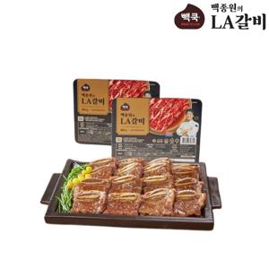 [CJ온스타일] [백종원] 빽쿡 양념LA갈비 400g* 7팩/2.8kg 외 인기 식품