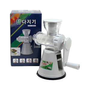 탑다지기 마늘다지기 탑슬라이서 TD-600 김장 만능 야채 생강 수동 믹서