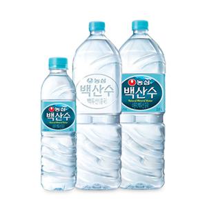 [쿠폰] 농심 백산수 2L 24병  / 500ml 40병 등