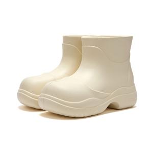 락피쉬 HAYDEN SHORT RAIN BOOTS CREAM FLRWDS2W10