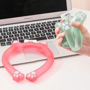 넥쿨러 고양이 쿨스카프 냉감 아이스 쿨링밴드 여름 휴대용