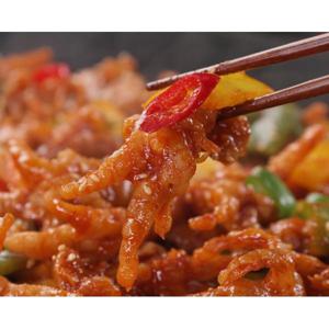 [위즈인터내셔널] 직화구이 튤립 닭발 11팩 (팩당 150g, 총 1.65kg)